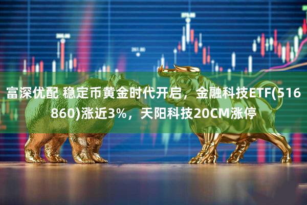 富深优配 稳定币黄金时代开启，金融科技ETF(516860)涨近3%，天阳科技20CM涨停